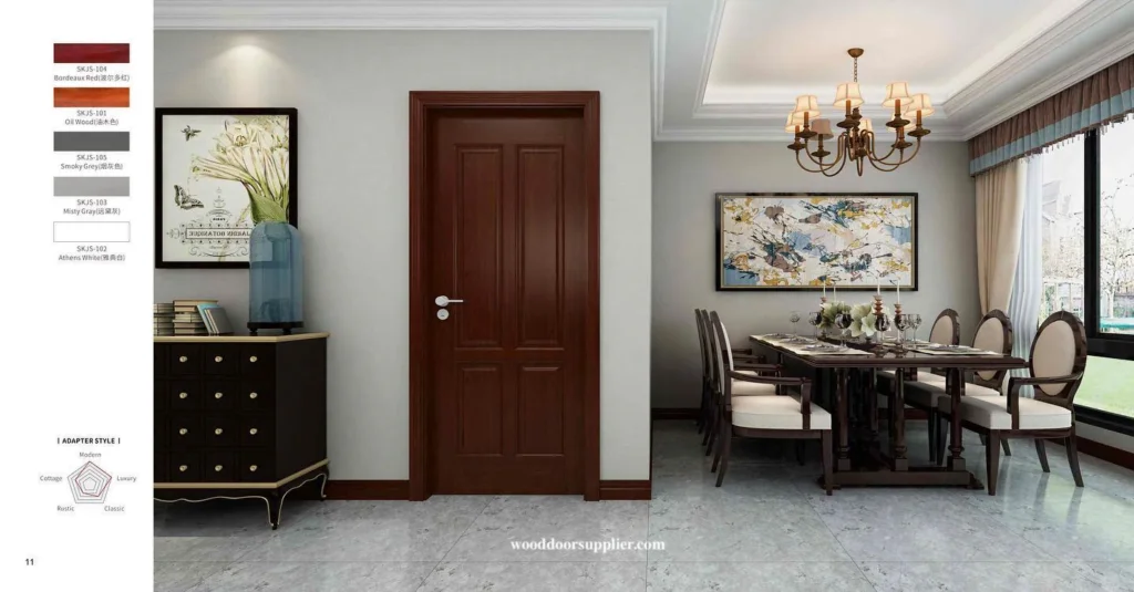 Wholesale interior wood doors supplier factory manufacturer from China