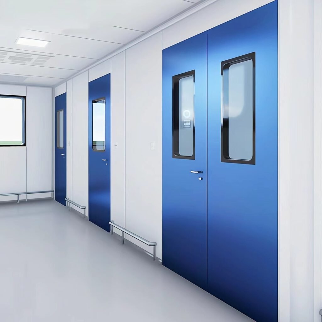 Wholesale high-quality hospital steel fire rated doors at factory manufacturer supplier prices in China