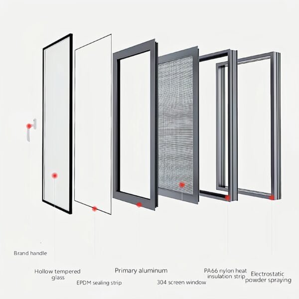 High-Quality Customized Casement Windows and Doors at Factory Manufacturer Prices from China at wooddoorsupplier.com