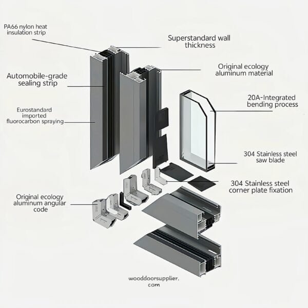 High-Quality Customized Casement Windows and Doors at Factory Manufacturer Prices from China at wooddoorsupplier.com