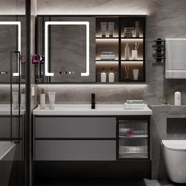 Wholesale Custom Bathroom Vanity Bathroom Cabinets at Factory Pricing at wooddoorsupplier.com in China