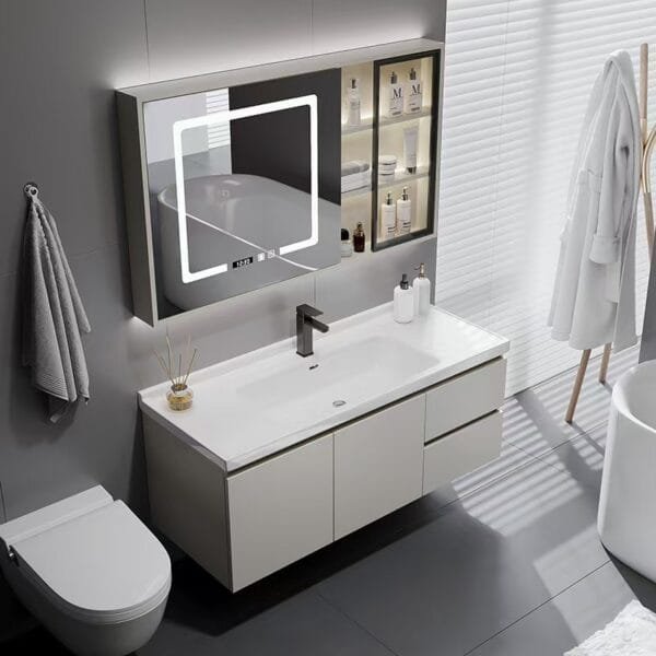 Wholesale Custom Bathroom Vanity Bathroom Cabinets at Factory Pricing at wooddoorsupplier.com in China