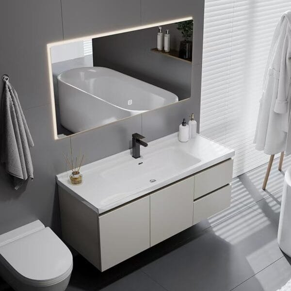 Wholesale Custom Bathroom Vanity Bathroom Cabinets at Factory Pricing at wooddoorsupplier.com in China