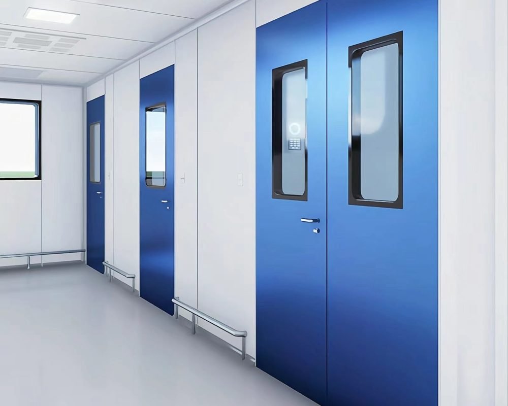 Wholesale high-quality hospital steel fire rated doors at factory manufacturer supplier prices in China